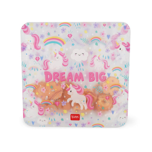 Set De 3 Bolsitas Para Snacks Unicorn