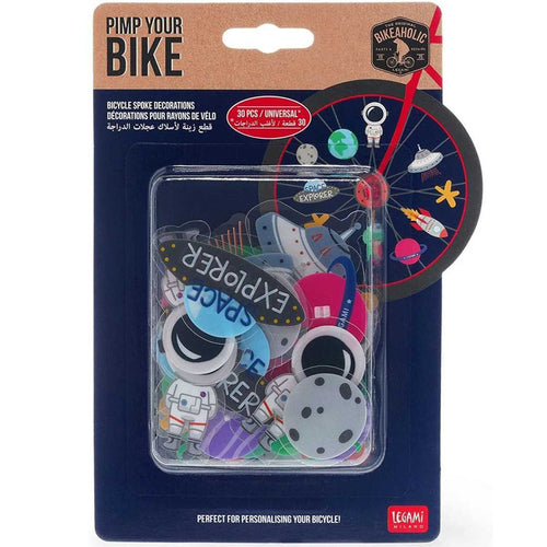 Adorno de Bicleta Space Set De 30