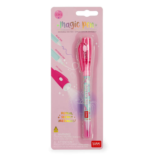 Pluma con Tinta Invisible "Magic Pen" de Unicornio