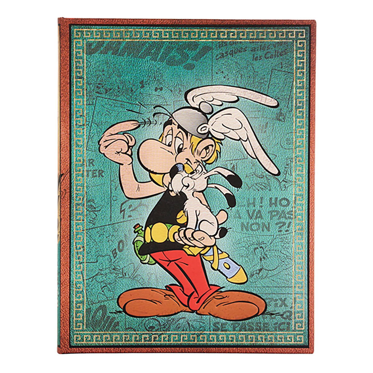 Libreta Ultra Asterix The Gaul Rayada