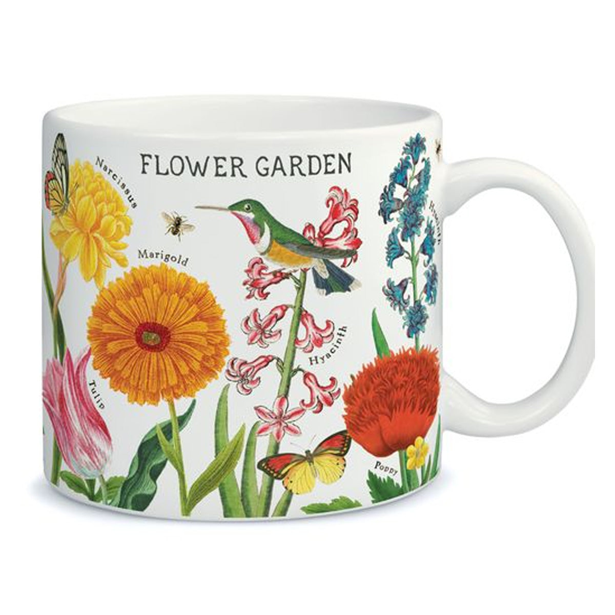 Taza cerámica estilo vintage Flower Garden