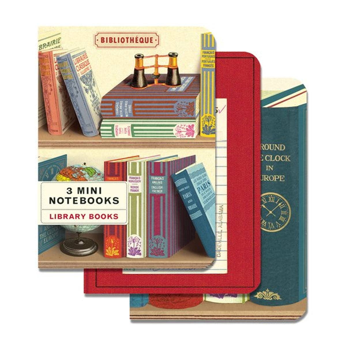 Mini Libreta Set 3 Library Books