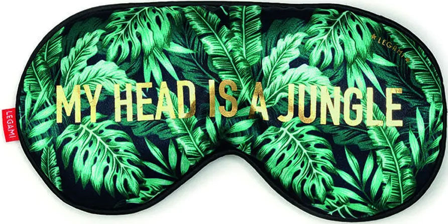 Antifaz de dormir "My head is a jungle"