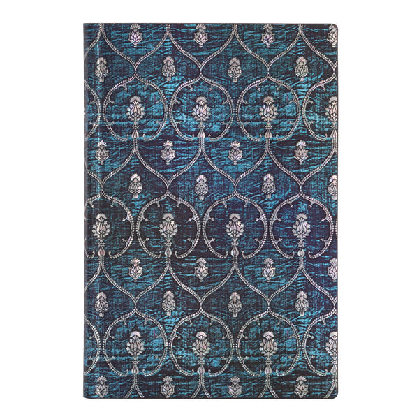 Libreta Mini Blue Velvet Rayada