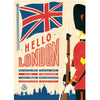 Póster decorativo en papel italiano Hello London